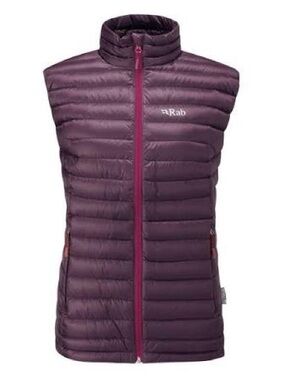 Rab Microlight Women’s Down Vest Medium Purple